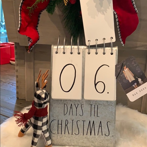 🎄Rae Dunn DAYS TIL CHRISTMAS Count Down - Picture 2 of 6